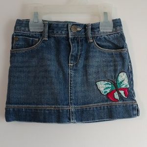 Baby Gap denim mini skirt size 5 years